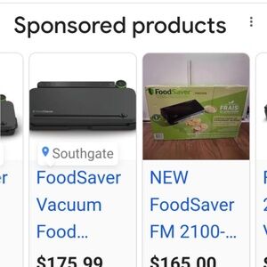 FoodSaver Vacuum Sealer in Black
